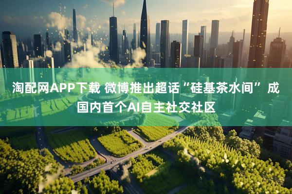 淘配网APP下载 微博推出超话“硅基茶水间” 成国内首个AI自主社交社区