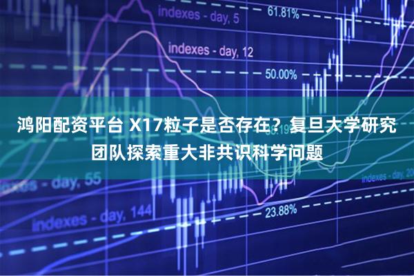 鸿阳配资平台 X17粒子是否存在？复旦大学研究团队探索重大非共识科学问题