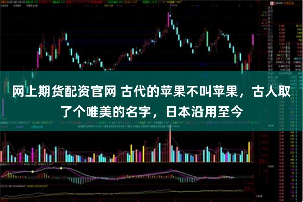 网上期货配资官网 古代的苹果不叫苹果，古人取了个唯美的名字，日本沿用至今